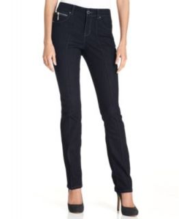 Style&co. Petite Jeans, Skinny Leg Seamed, Rinse Wash
