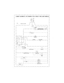 Model # 2536580250A Kenmore Refrigerator   Wiring diagram (9 parts)