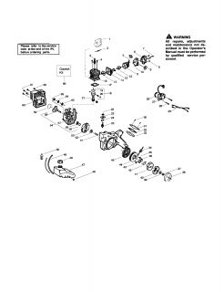 Model # PE550 TYPE 2 Weedeater Edger   Service reference (3 parts)