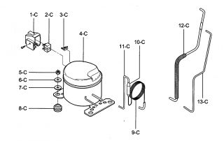 Model # 58052300200 Kenmore Dehumidifier   Cycle parts (7 parts)