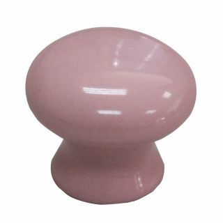 Ver Gatehouse 1.25 in Pink Round Cabinet Knob at Lowes