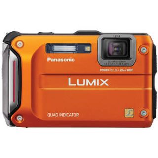 Panasonic Lumix DMC TS4 Digital Camera (Orange) DMC TS4D B&H