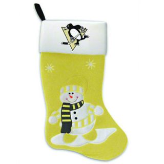 Pittsburgh Penguins Snowman Stocking 