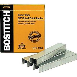 Stanley Bostitch® Heavy Duty Premium Staples , 3/8  