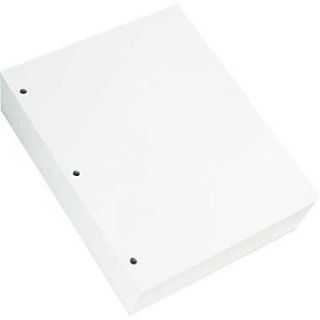  Copy Paper, 8 1/2 x 11, 3 HOLE PUNCHED, Ream  