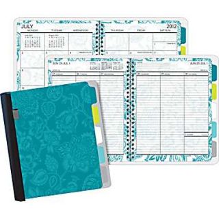 2012/2013  Scroll Floral Academic Weekly/Monthly Planner with 