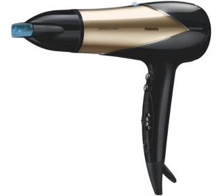 Enlarge image HP8182/23 Salon Dry Control Hairdryer   Black & Gold