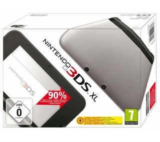 Ingrandisci limmagine Console Nintendo 3DS XL   Argento e nero