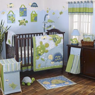 CoCaLo Baby Turtle Reef Right 8 Piece Bedding Set