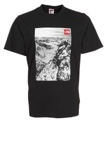 The North Face T Shirt print   black   Zalando.de
