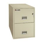 SentrySafe® FIRE SAFE® 2 Drawer Vertical File Cabinet, 27 9/16H x 