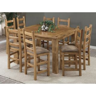 Artisan Home Furniture Lodge 100 9 Piece Casual Counter Height Dining 