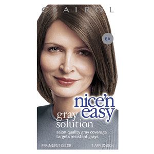 Buy Clairol Nice n Easy Gray Solution Hair Color, Light Ash Brown 