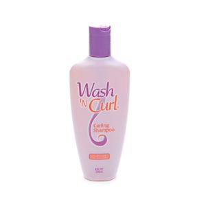 Washn Curl Curling Shampoo for Dry, Damaged, Color Treated Hair 8 oz 