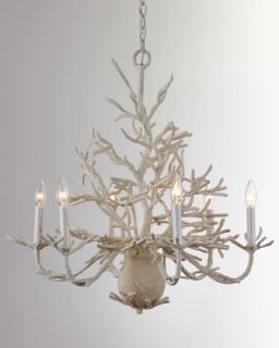 Coral Chandelier   The Horchow Collection