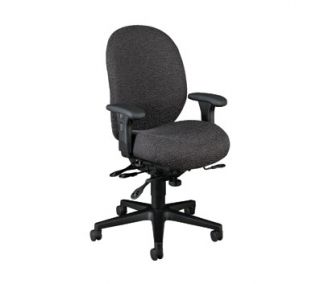 HON Unanimous 7600 Series Executive High Back Chair, Iron