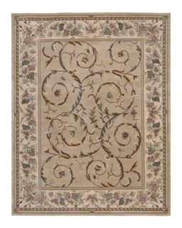 Scroll Vines Rug   The Horchow Collection