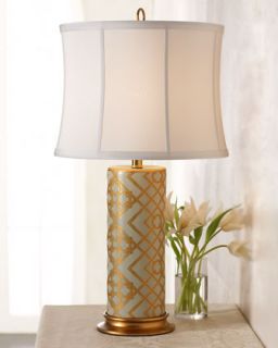 Golden Mint Lamp   The Horchow Collection