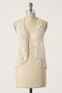 Heirloom Lace Vest   Anthropologie