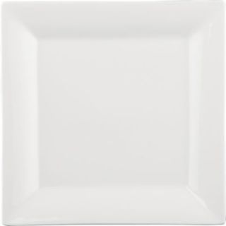 Square Rim 10.25 Large Plate Available in White $3.95