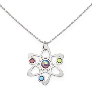   Rutherford Bohr Model Atom Necklace