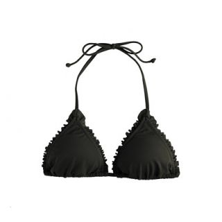Black Ruffle string top   AllProducts   sale   J.Crew