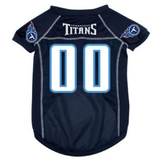 Home Dog Apparel Tennessee Titans NFL Pet Jersey