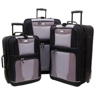 Geoffrey Beene Carnegie 3 Piece Luggage Set 