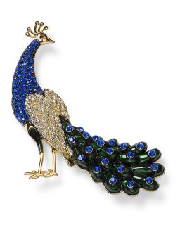 Carolee Peacock Pin  