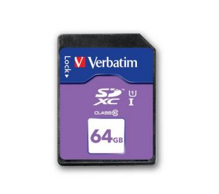 VERBATIM Class 10 SDHX Memory Card   64GB Deals  Pcworld