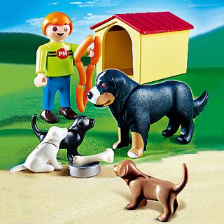 Buy Playmobil Dog & Puppies online at JohnLewis   John Lewis