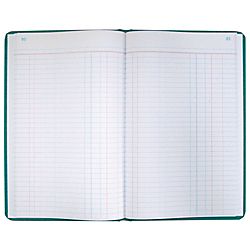 Boorum Pease Canvas Account Book Record 16 Lb 12 18 x 7 58 500 Pages 