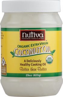 Nutiva Extra Virgin Coconut Oil Organic    29 oz   Vitacost 