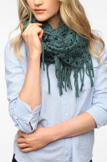 Staring at Stars Netted Fringe Eternity Scarf   Urban Outfitters