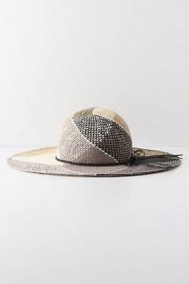 Tri Hued Floppy Hat   Anthropologie