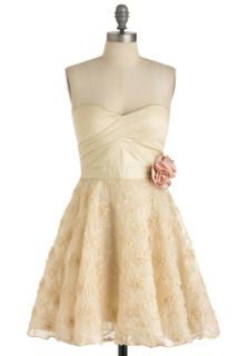 Cream Party Dress  Modcloth