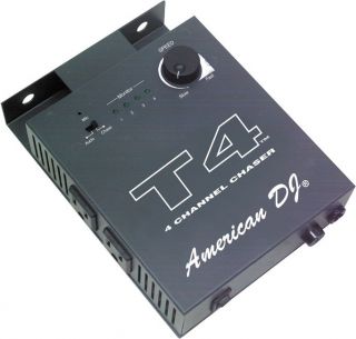 Elation T4 Four Channel Chase Controller  Musicians Friend