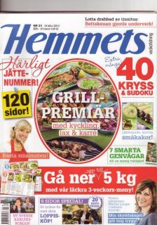 Hemmets veckotidning Nr21 2010 (Prinsessan Märtha Louise) på 