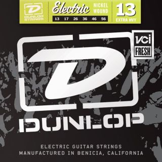 Dunlop Nickel Plated Steel Electric Guitar Strings   Extra Heavy 