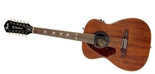 Fender Tim Armstrong Left Handed Hellcat 12 String Acoustic Electric 