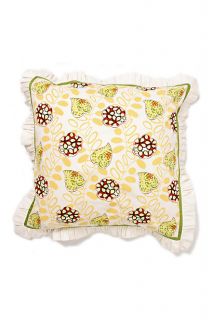 flowering quince euro sham   Anthropologie