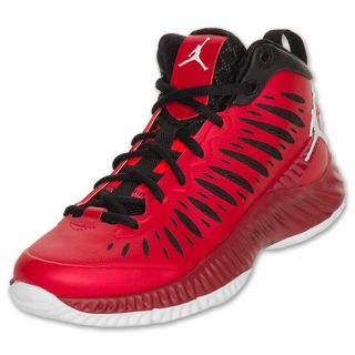 Jordan Super.Fly Kids Shoes  FinishLine  Red/White/Red/Black 