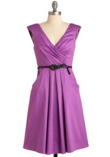 Purple Shift Dress  Modcloth
