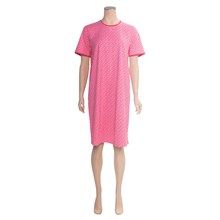Calida Coral Reef Nightshirt   Single Jersey Cotton, Short Sleeve (For 