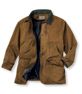 Upland Field Coat, Waxed Cotton Outerwear   at L.L.Bean