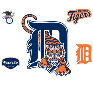 Fathead Detroit Tigers Logo Vinyl Wall Graphic  Meijer