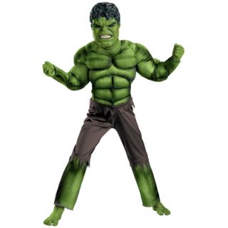 The Avengers Hulk Classic Muscle Chest Toddler Costume   Size 3T 4T 