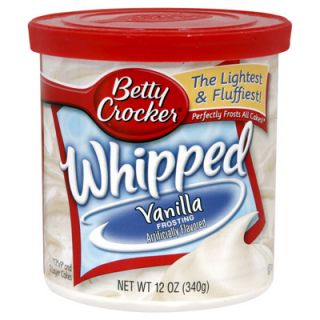 Betty Crocker Whipped Frosting   Vanilla   1 Can (12 oz)