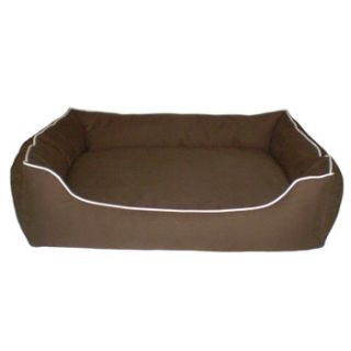 Home Dog Beds Dog Gone Smart Brown Lounger Dog Bed