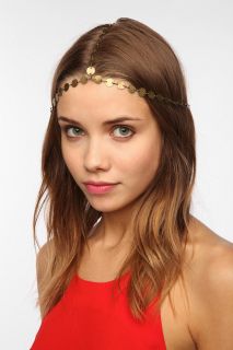 Grecian Coin Goddess Chain Headwrap   Urban Outfitters
